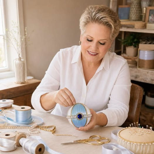 Rebecca, maker behind Ornaments by Rebecca T