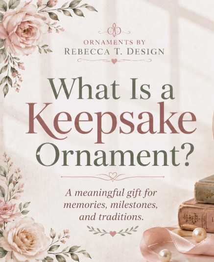 What Is a Keepsake Ornament? Meaningful Ornament Gift Ideas